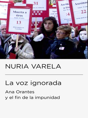 cover image of La voz ignorada (Colección Endebate)